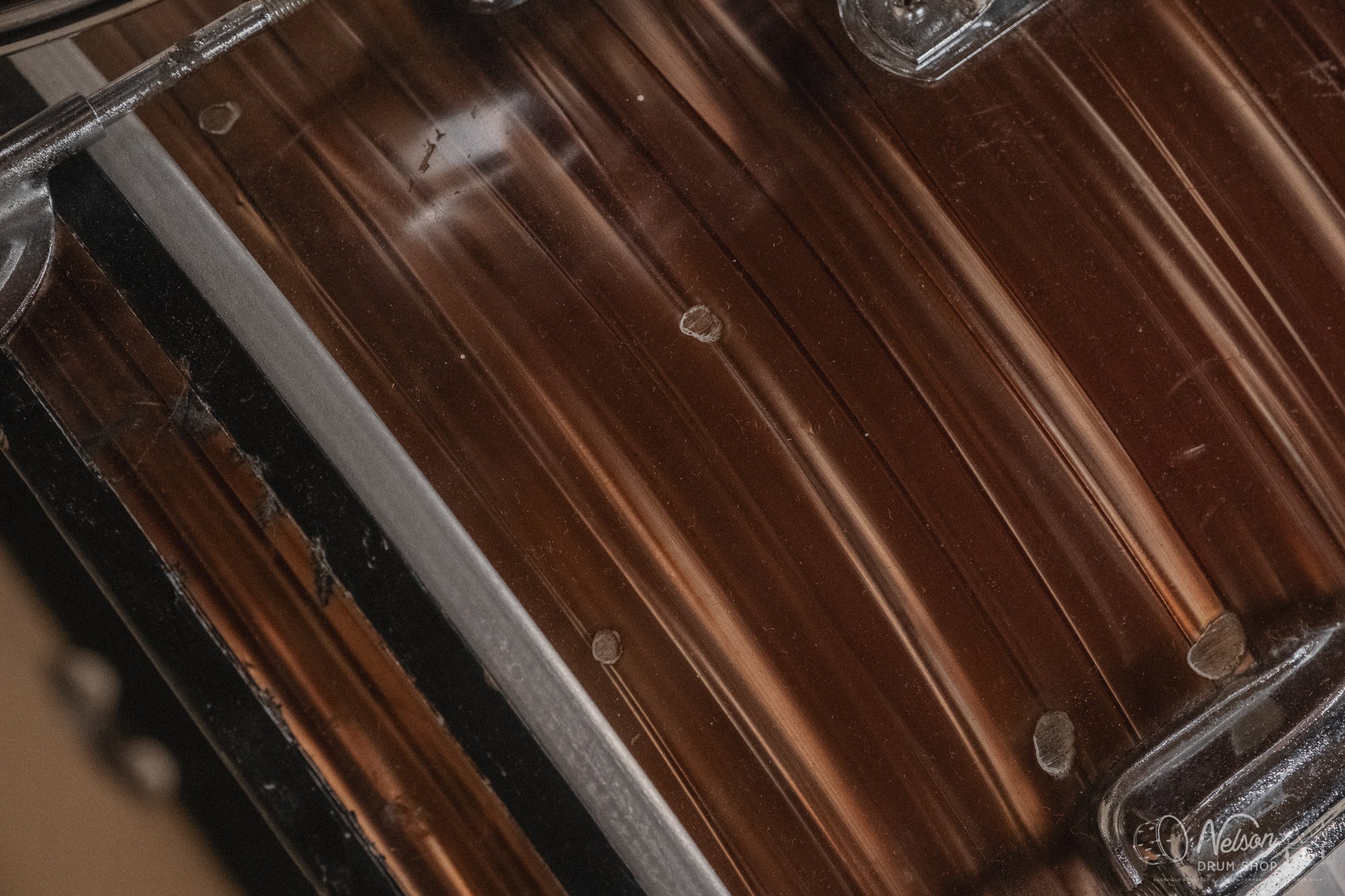 1960s Pearl 'Super Outfit No. 1' in Tiger's Eye - 14x20, 16x16, 9x13