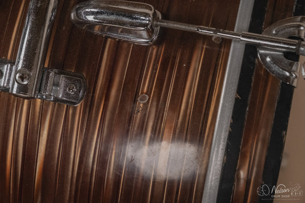 1960s Pearl 'Super Outfit No. 1' in Tiger's Eye - 14x20, 16x16, 9x13