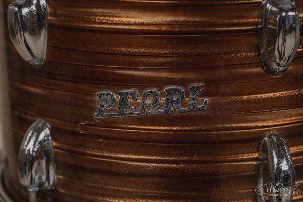 1960s Pearl 'Super Outfit No. 1' in Tiger's Eye - 14x20, 16x16, 9x13