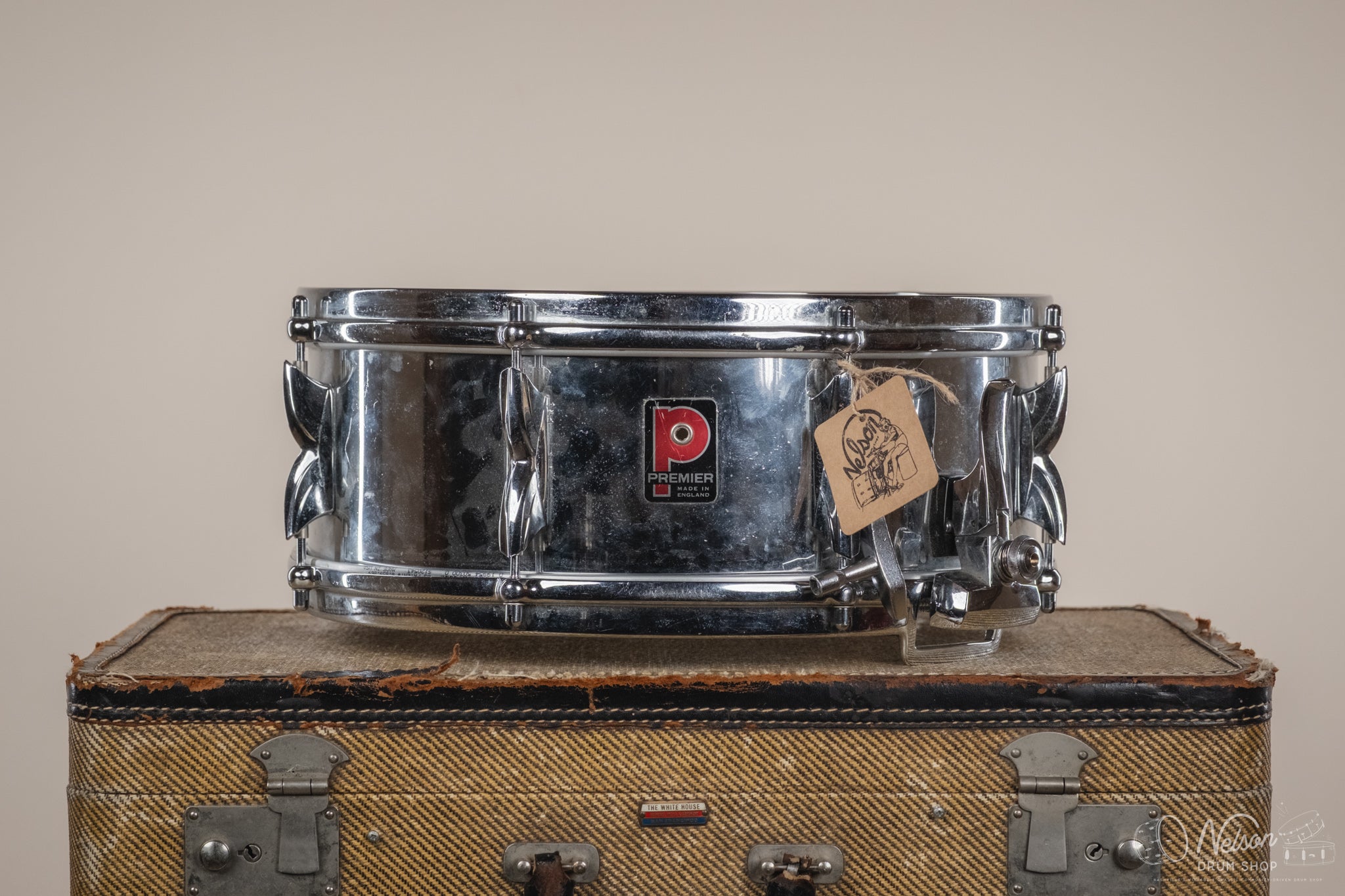1970s Premier 'All-Metal 2000' COA Snare - 5.5x14 – Nelson Drum Shop
