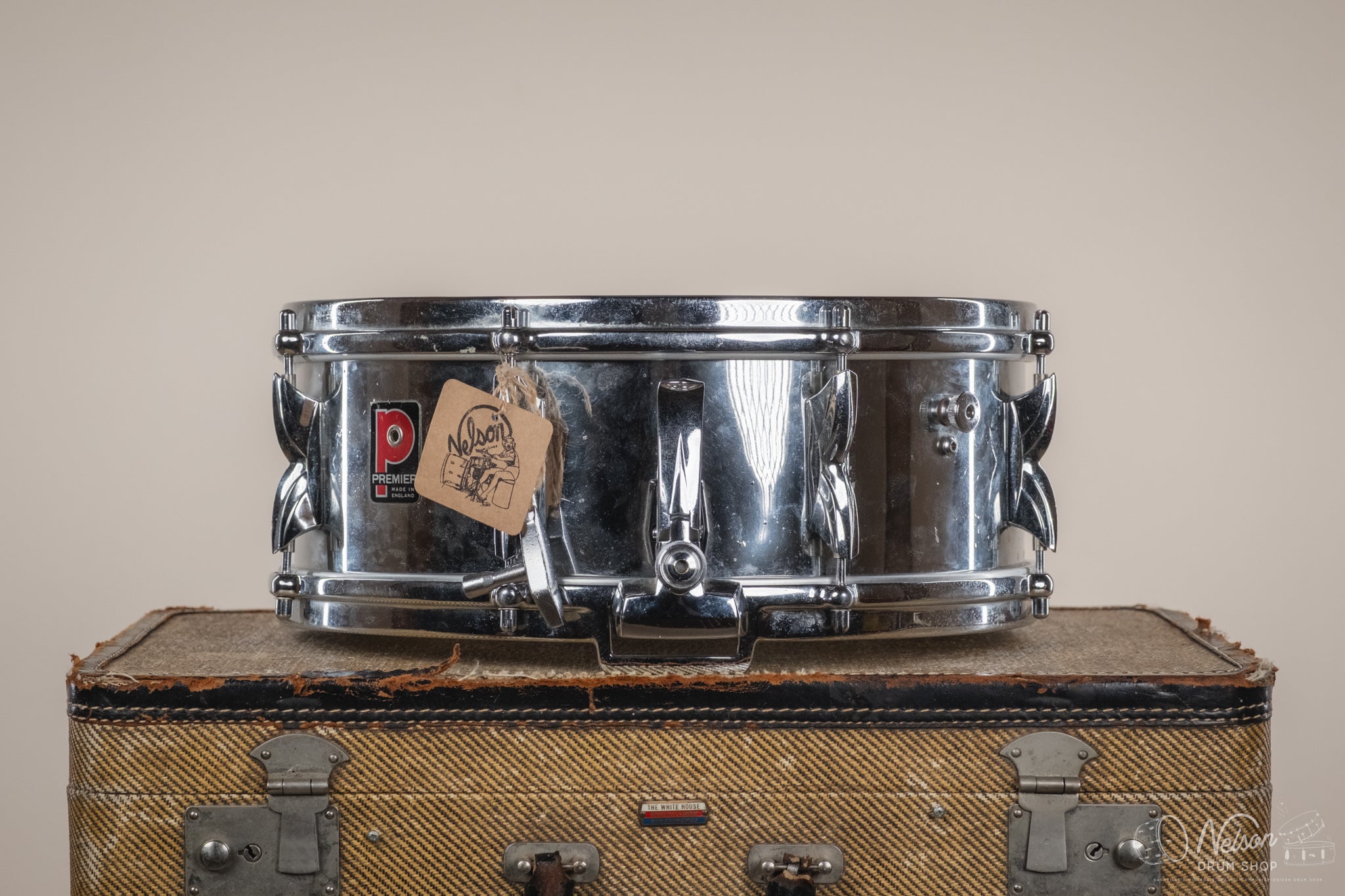 1970s Premier 'All-Metal 2000' COA Snare - 5.5x14 – Nelson Drum Shop
