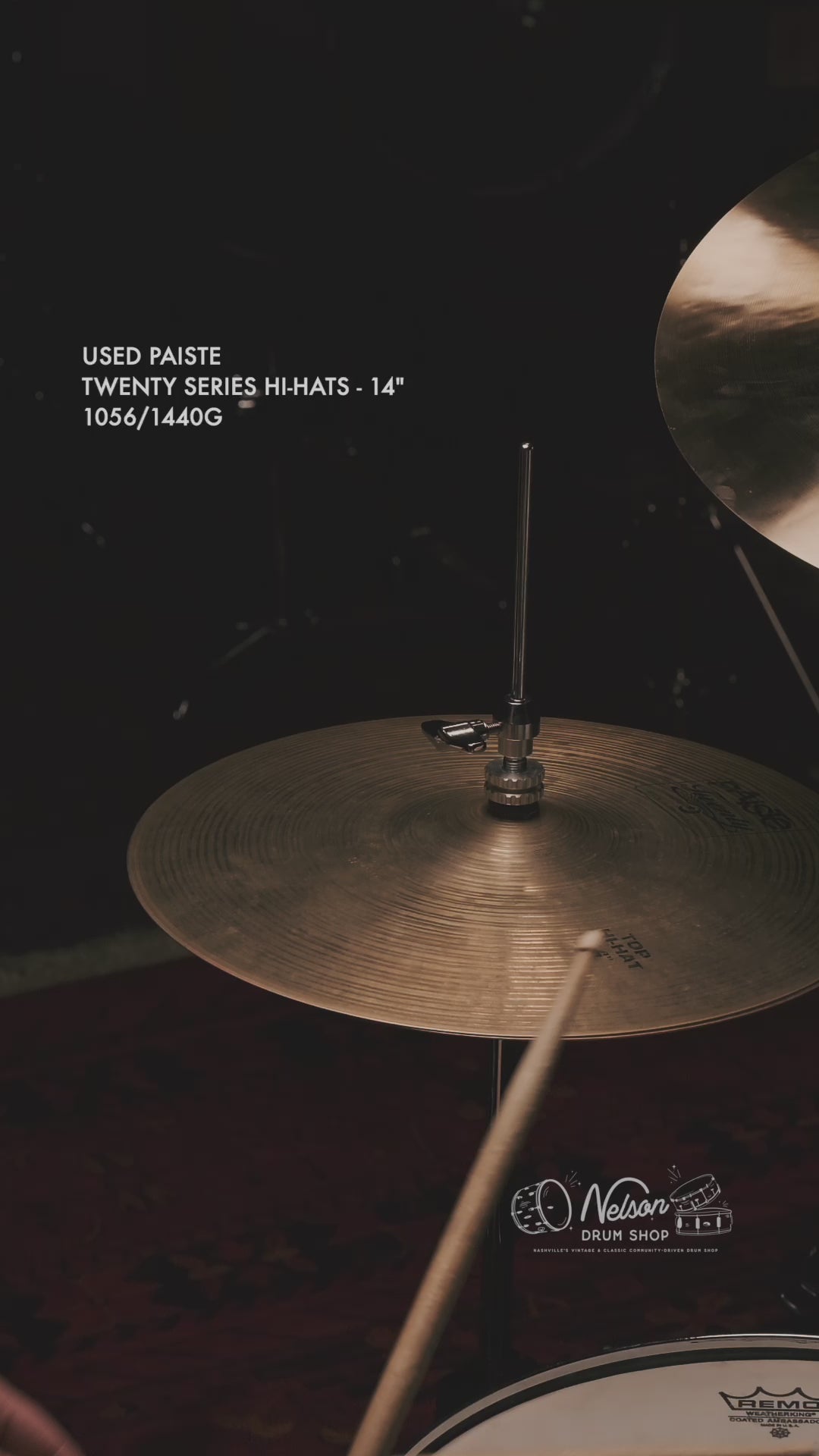 Used Paiste Twenty Series Hi Hats - 14