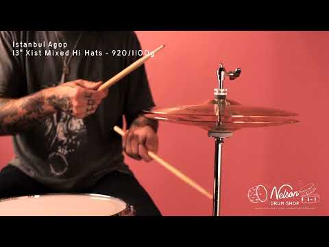 Istanbul Agop Xist Mixed Hi-Hats - 13” – Nelson Drum Shop