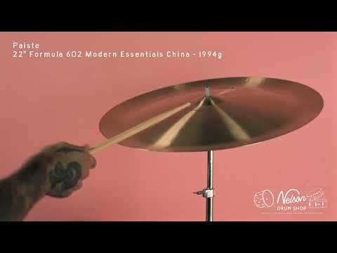 Paiste Formula 602 Modern Essentials China - 22