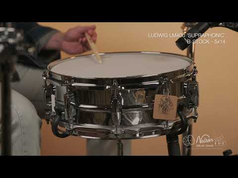 Ludwig LM400 'Supraphonic' (B-Stock) - 5x14 – Nelson Drum Shop