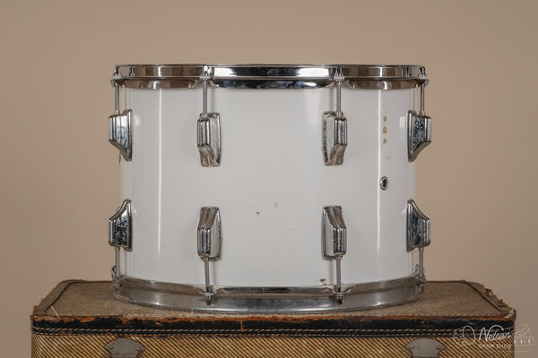 1970s Rogers Fullerton Rack Tom in New England White - 10x14