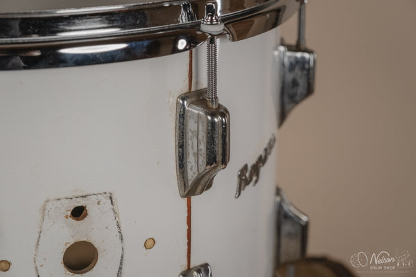 1970s Rogers Fullerton Rack Tom in New England White - 10x14