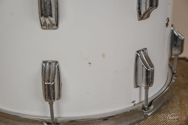 1970s Rogers Fullerton Rack Tom in New England White - 10x14