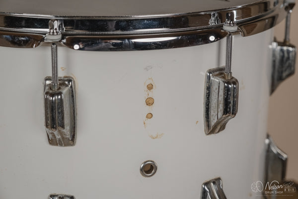 1970s Rogers Fullerton Rack Tom in New England White - 10x14