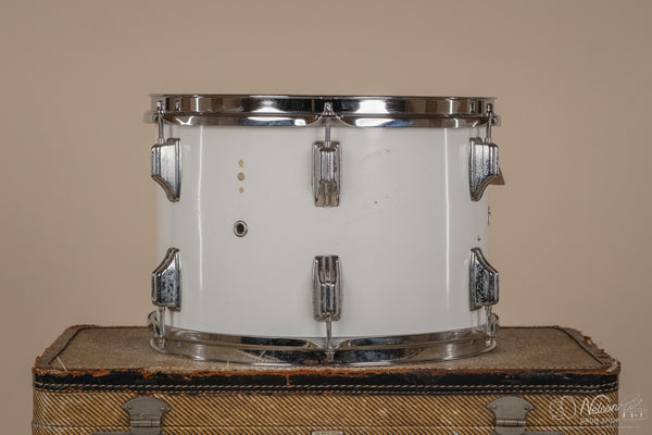 1970s Rogers Fullerton Rack Tom in New England White - 9x13