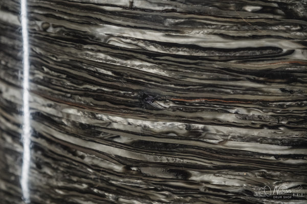 1960s Fullerton Era Rogers Floor Tom in Black Strata - 16x16