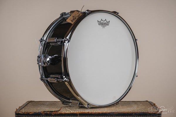 Rogers 'Powertone' in Piano Black - 6.5x14