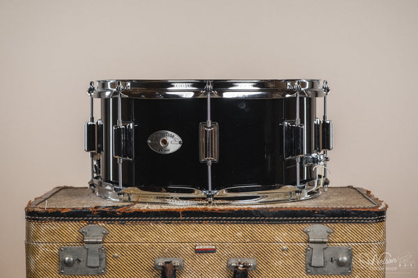 Rogers 'Powertone' in Piano Black - 6.5x14