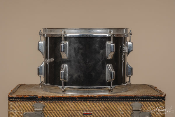 1970s Rogers Rack Tom in Jet Black Pearl - 8x12