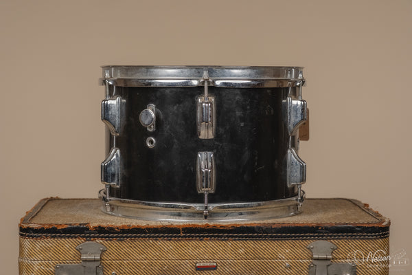 1970s Rogers Rack Tom in Jet Black Pearl - 8x12