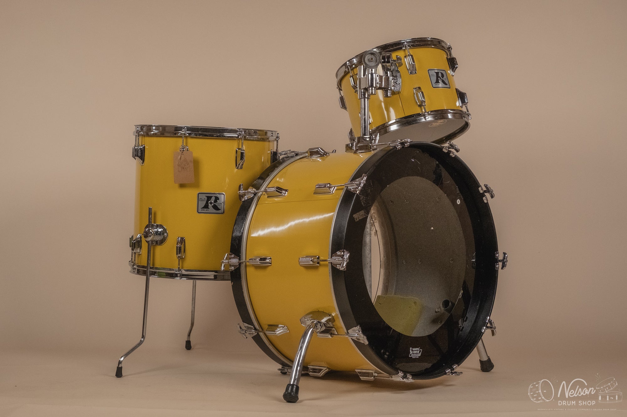 1970's Rogers Big R in Spanish Gold - 14x24, 9x13, 16x16