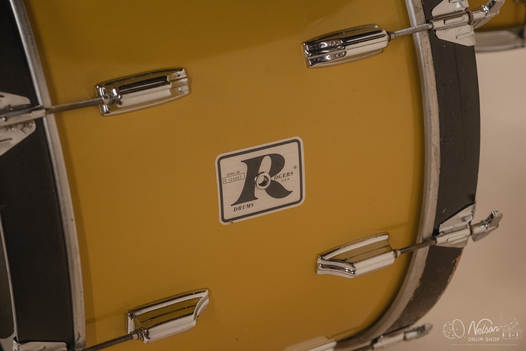 1970's Rogers Big R in Spanish Gold - 14x24, 9x13, 16x16