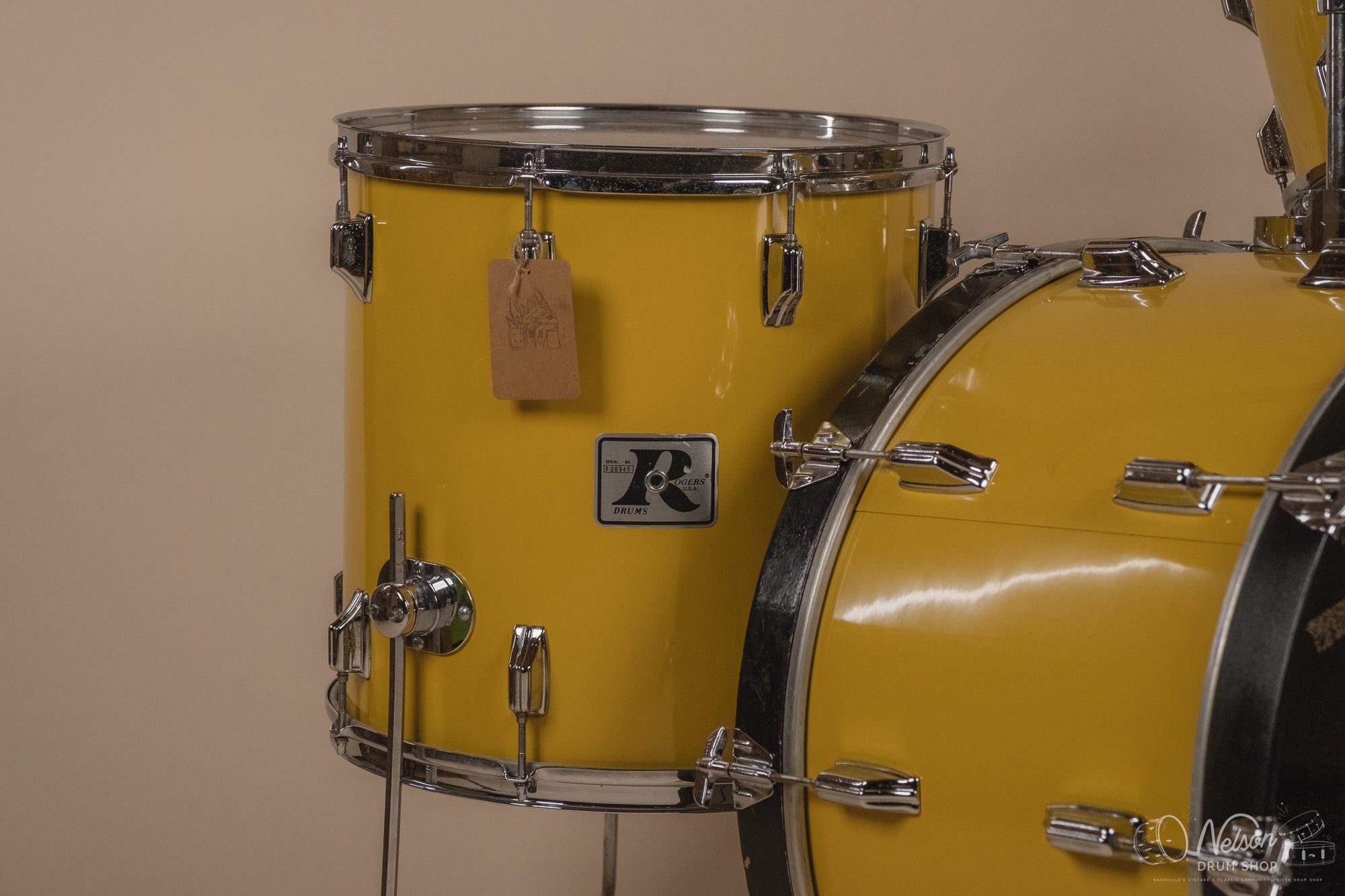 1970's Rogers Big R in Spanish Gold - 14x24, 9x13, 16x16