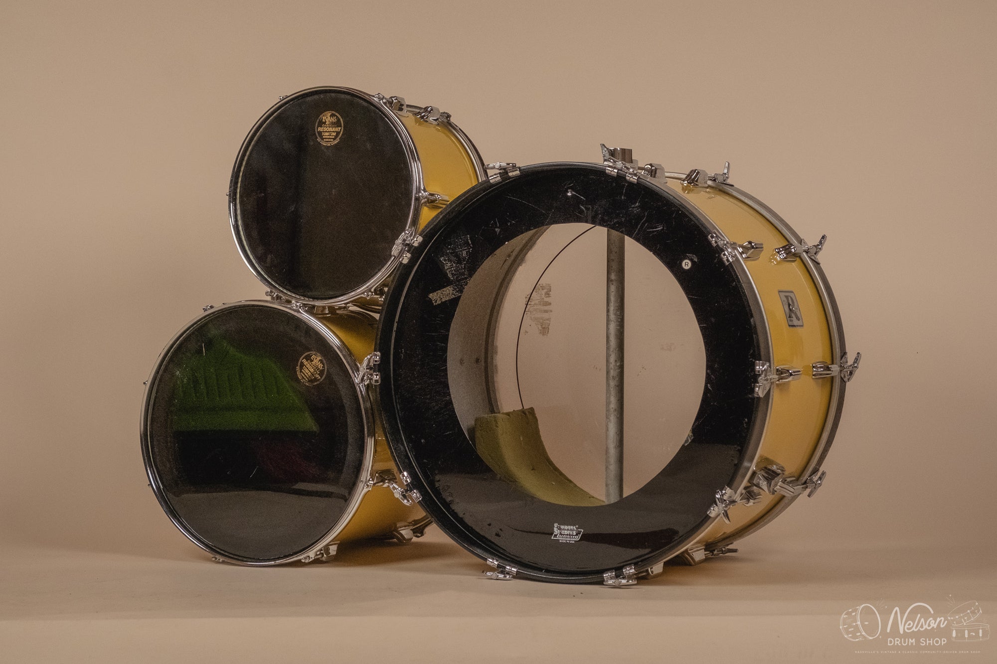 1970's Rogers Big R in Spanish Gold - 14x24, 9x13, 16x16