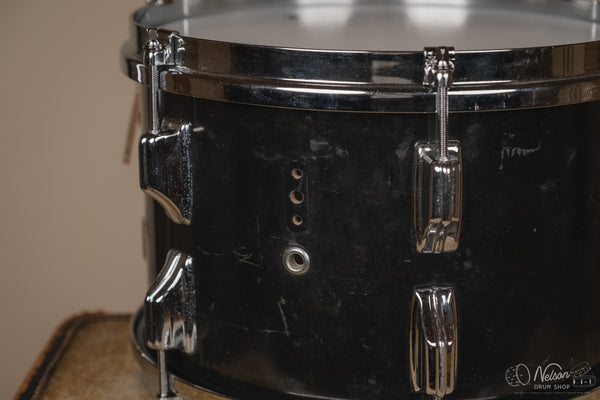 1970s Rogers Rack Tom in Jet Black Pearl - 8x12