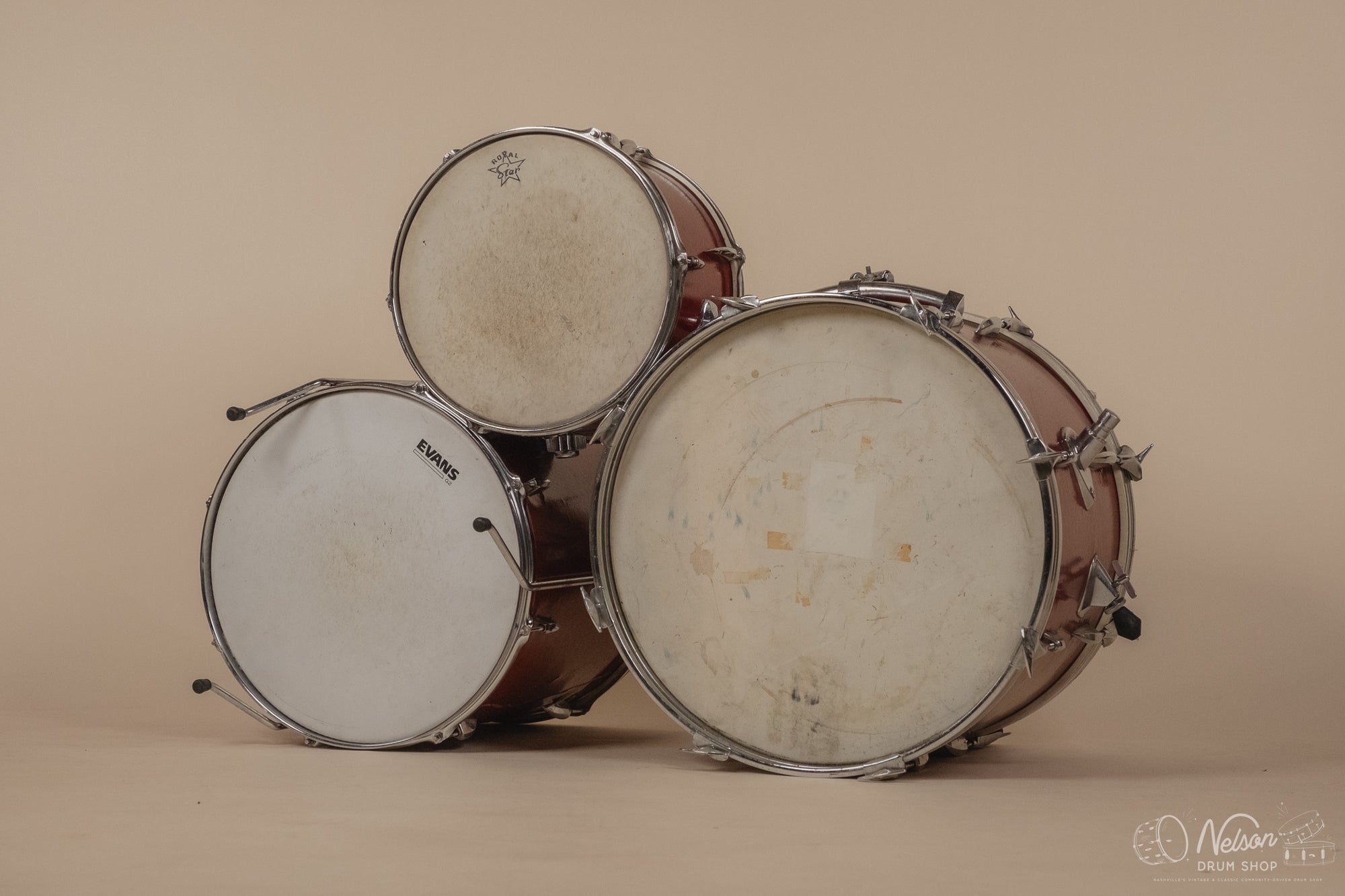 1960s Royal Star MIJ in Red Sparkle - 14x20, 16x16, 9x13