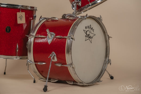 1960s Royal Star MIJ in Red Sparkle - 14x20, 16x16, 9x13