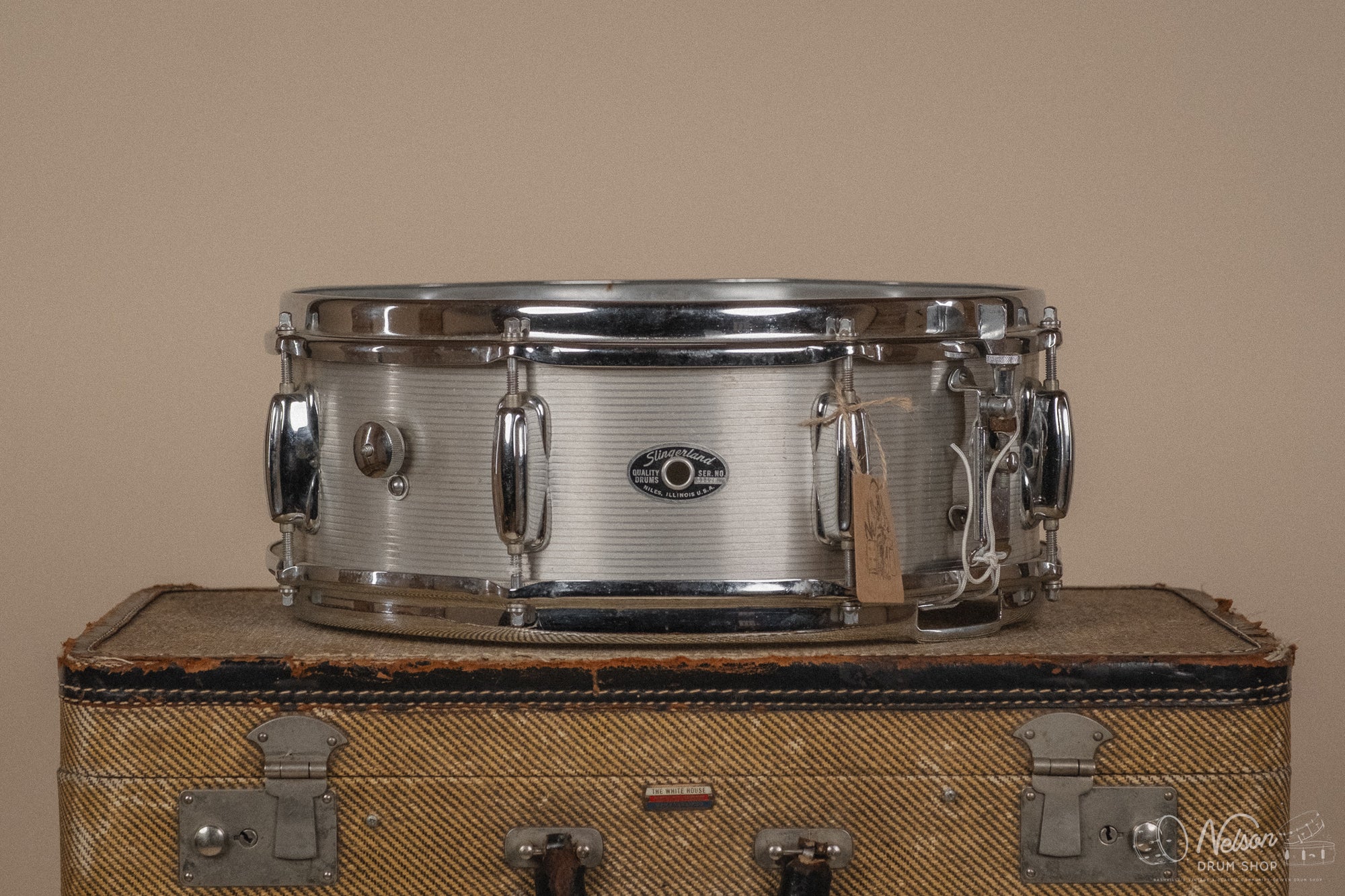 1970s Slingerland 'No.140 Student Aluminum' Snare - 5x14