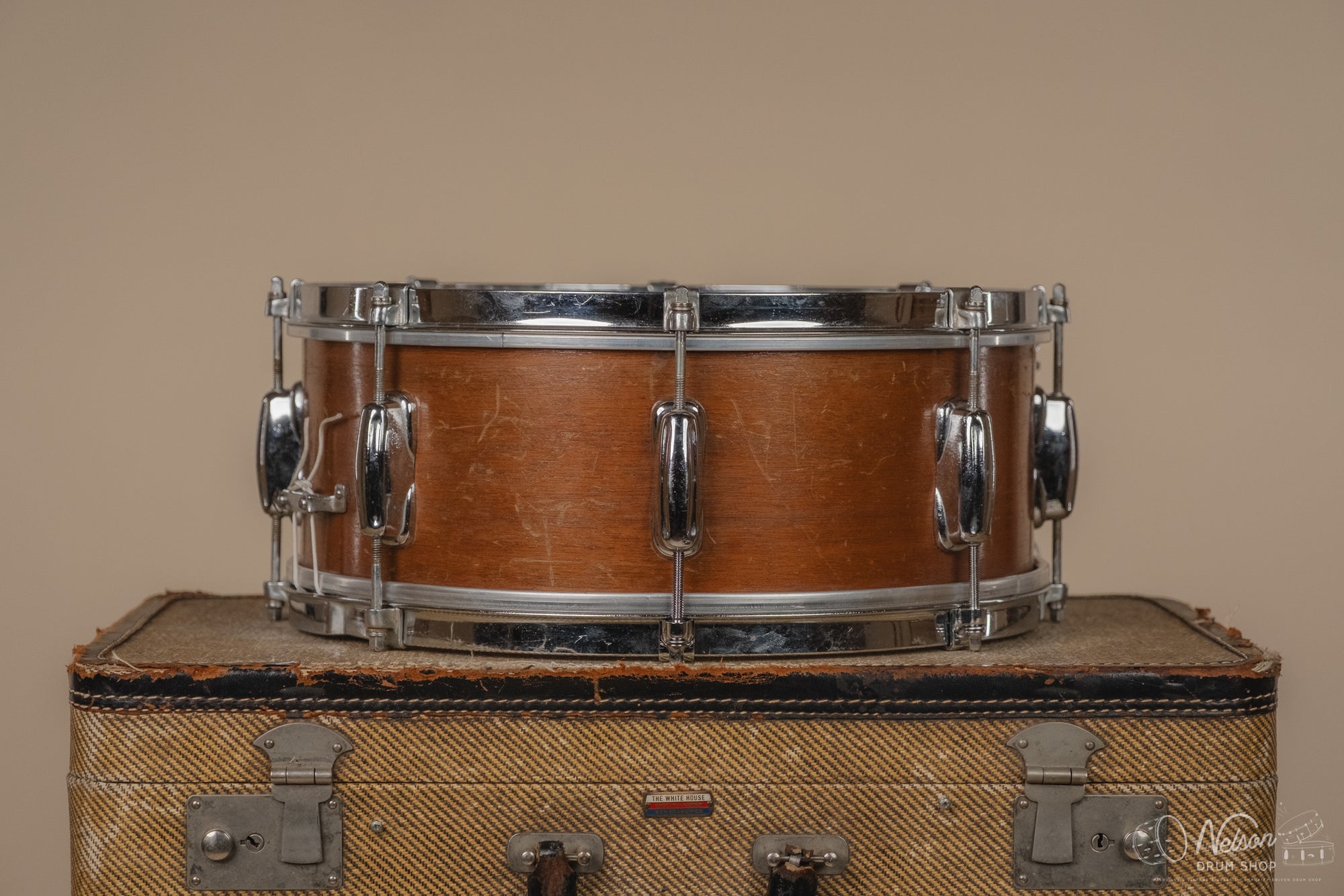1960's Slingerland 'Student Model' in Mahogany - 5.5x14