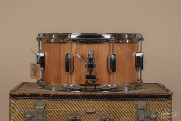 Used Solid Drums Switzerland European Plum Stave - 7x14