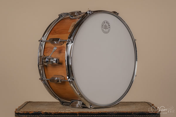 Used Solid Drums Switzerland European Plum Stave - 7x14