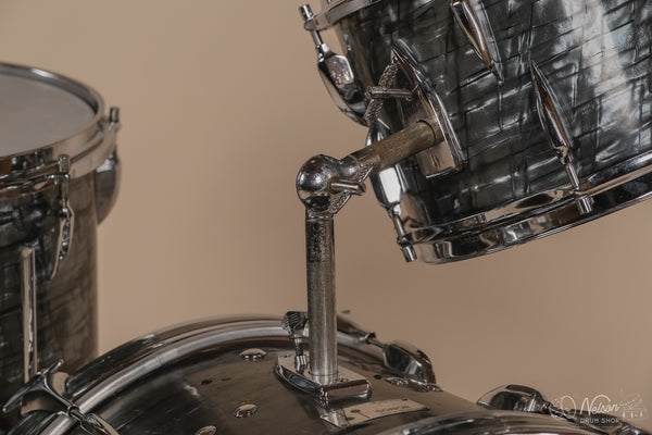 1960's Sonor Teardrop Be Bop Kit in Slate Pearl - 12x18, 14x14, 8x12