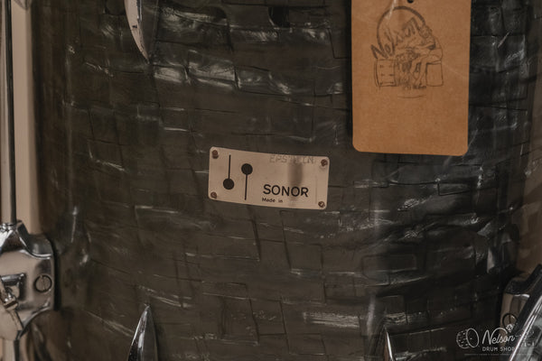 1960's Sonor Teardrop Be Bop Kit in Slate Pearl - 12x18, 14x14, 8x12