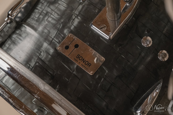 1960's Sonor Teardrop Be Bop Kit in Slate Pearl - 12x18, 14x14, 8x12