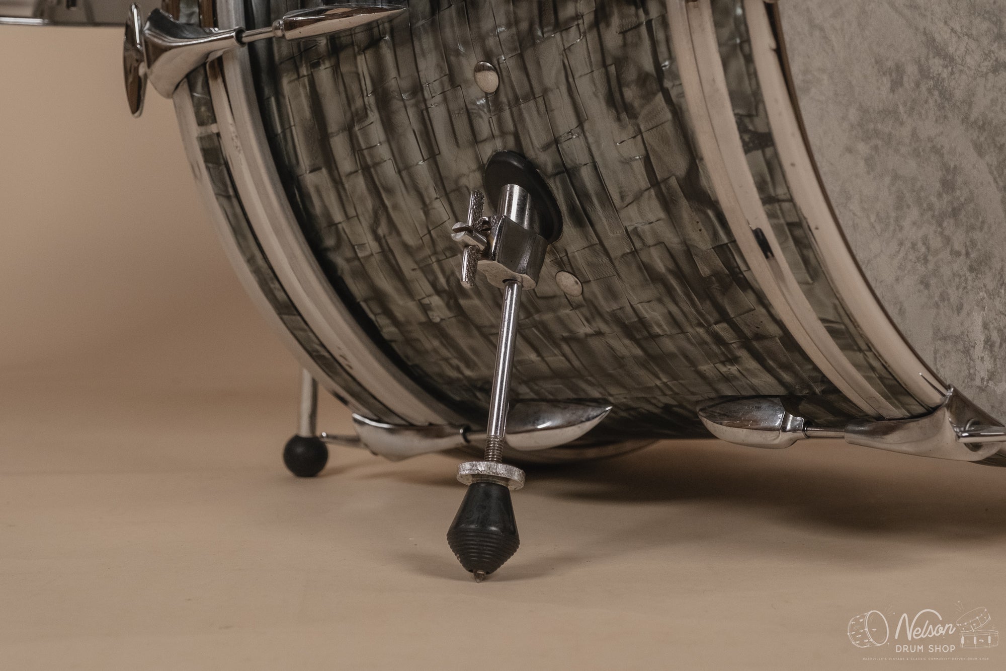 1960's Sonor Teardrop Be Bop Kit in Slate Pearl - 12x18, 14x14, 8x12