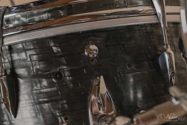 1960's Sonor Teardrop Be Bop Kit in Slate Pearl - 12x18, 14x14, 8x12