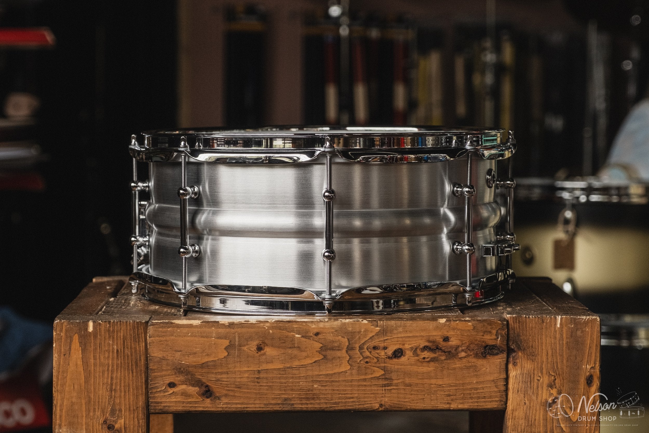 Standard Drum Co. 'Big Bead' Aluminum - 6x14 – Nelson Drum Shop
