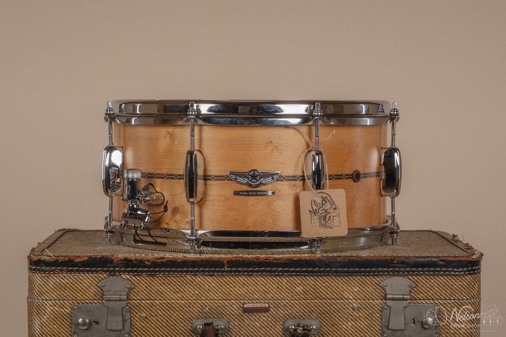 Used Tama Star Reserve Birdseye Maple Single Ply - 6.5x14