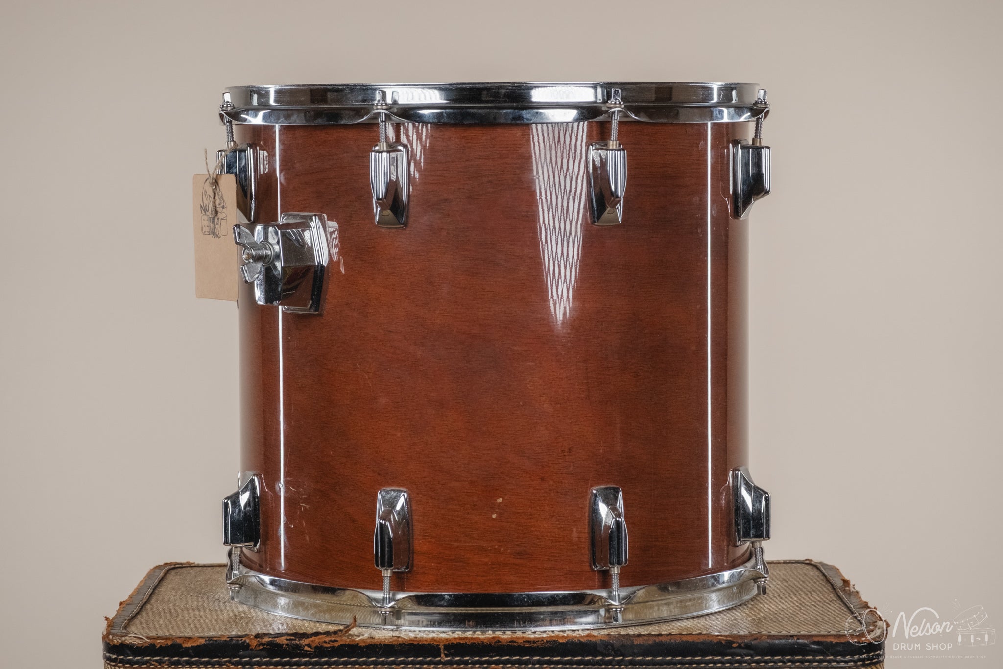 1980s Tama 9ply Superstar in Super Mahogany - 14x15 – Nelson Drum Shop
