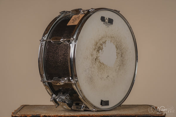 Used Tama 'Superstar' in Black Sparkle - 6.5x14