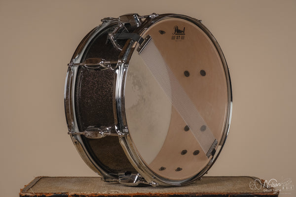 Used Tama 'Superstar' in Black Sparkle - 6.5x14