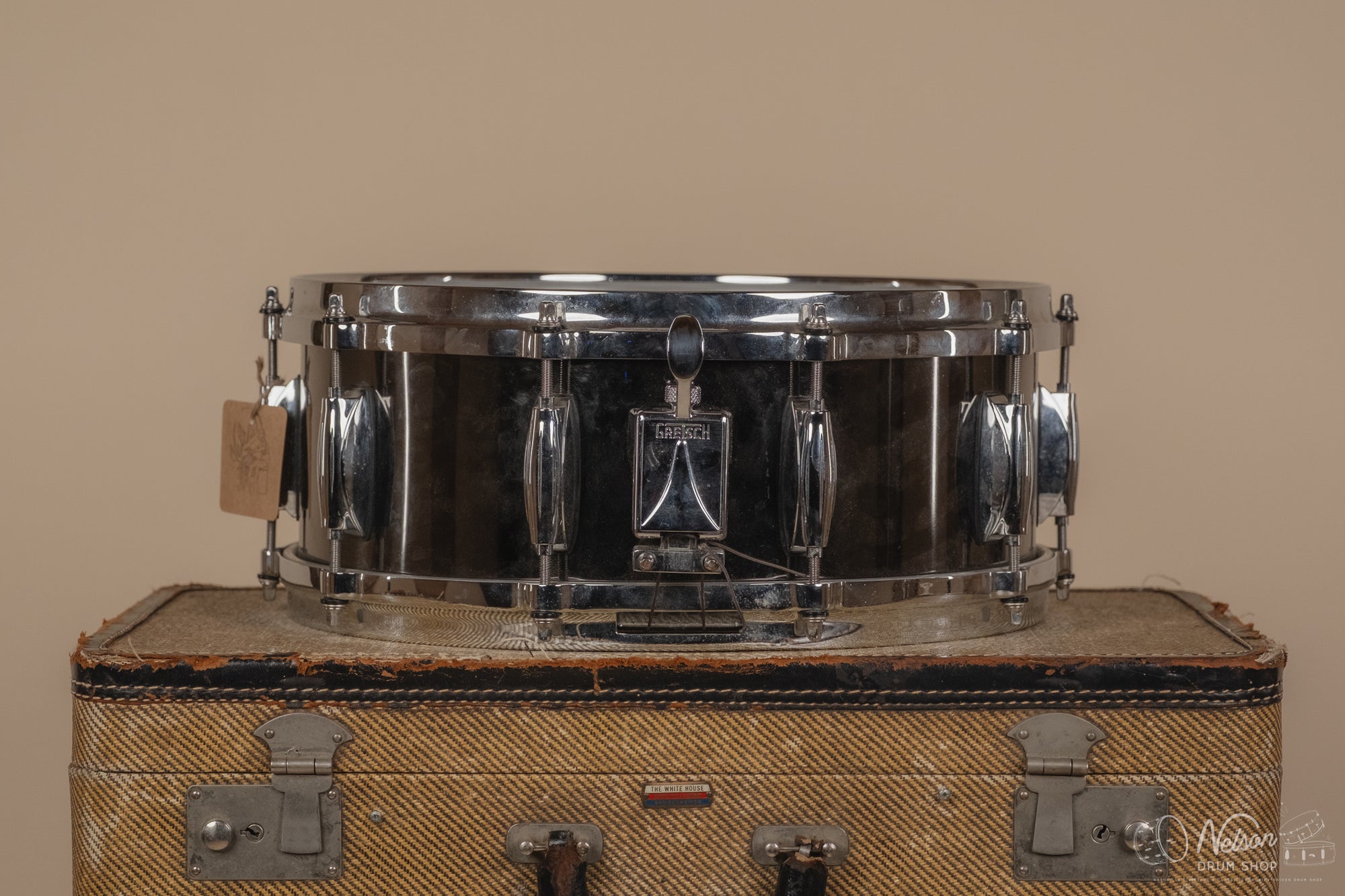 Used Gretsch Full Range Black Steel - 5x14