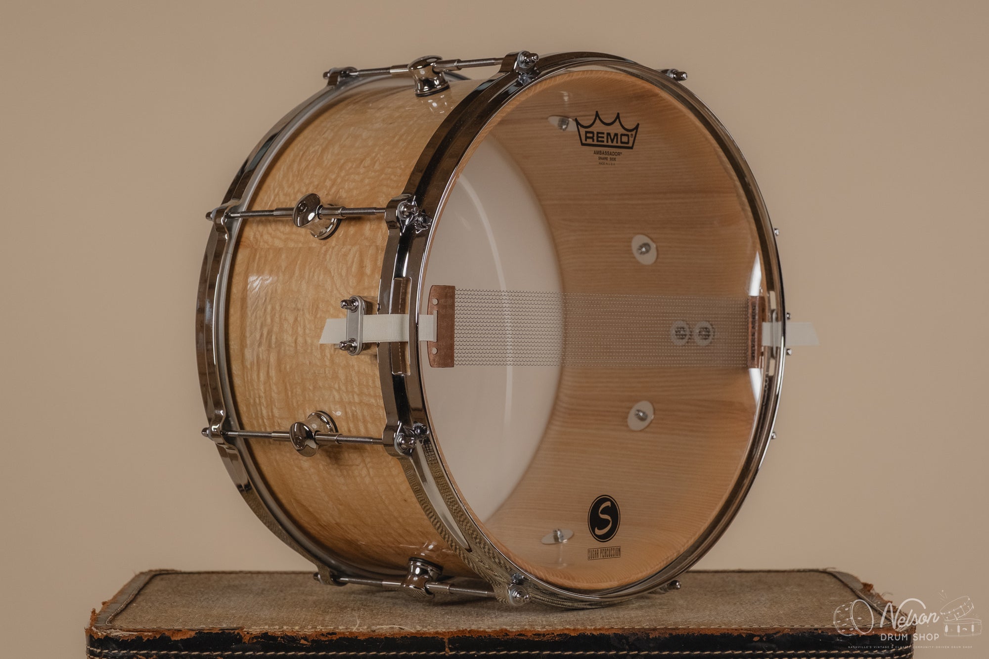 Used Sugar Percussion Anomaly Ash in Natural Oil - 8x14