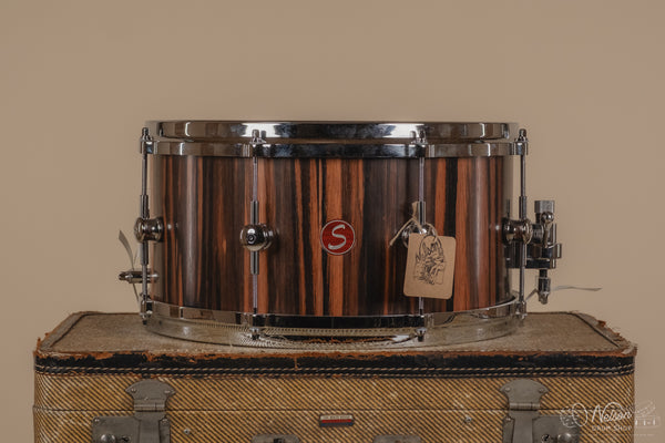Used Sugar Percussion Macassar Ebony in Natural Oil - 7x14