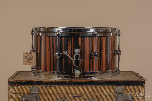 Used Sugar Percussion Macassar Ebony in Natural Oil - 7x14