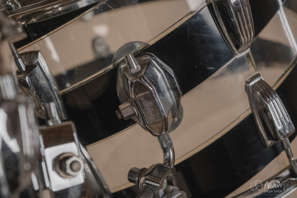 1970s Ludwig Vistalite Pattern C in Smoke/Clear - 14x24, 16x16, 10x14, 9x13