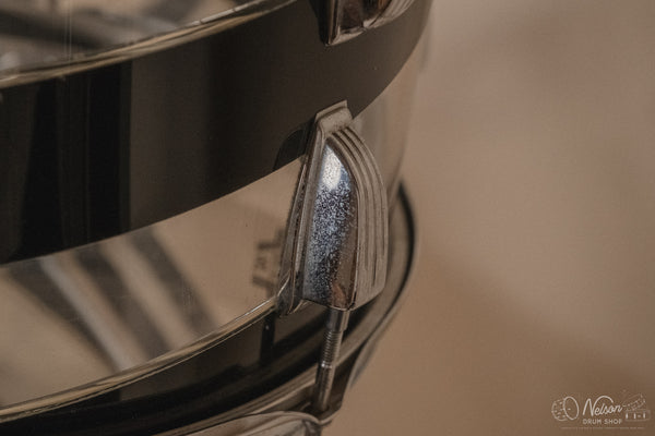 1970s Ludwig Vistalite Pattern C in Smoke/Clear - 14x24, 16x16, 10x14, 9x13