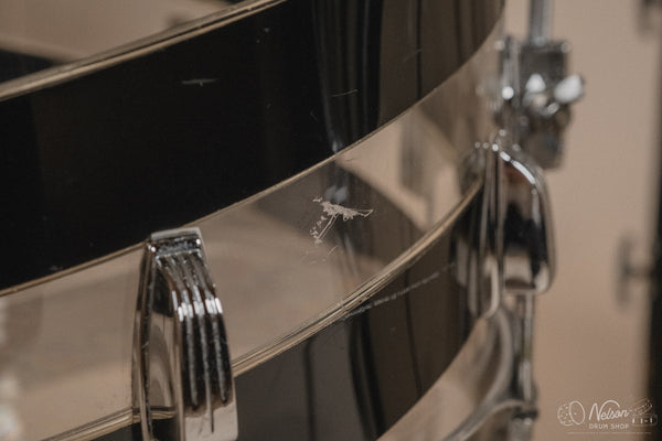 1970s Ludwig Vistalite Pattern C in Smoke/Clear - 14x24, 16x16, 10x14, 9x13