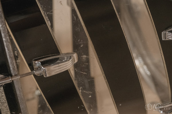 1970s Ludwig Vistalite Pattern C in Smoke/Clear - 14x24, 16x16, 10x14, 9x13