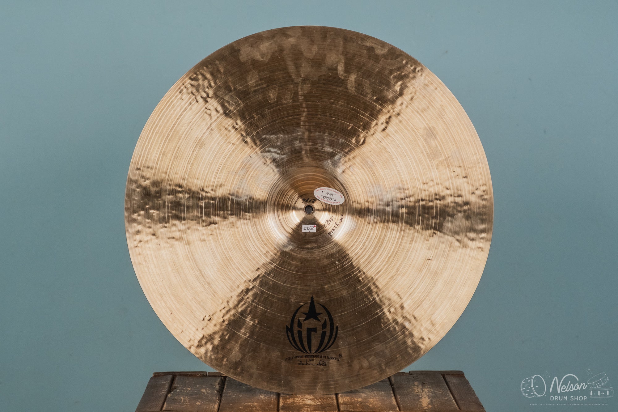 Used Diril "d-20 Hand Hammered in Turkey" Original Jazz Ride - 22"