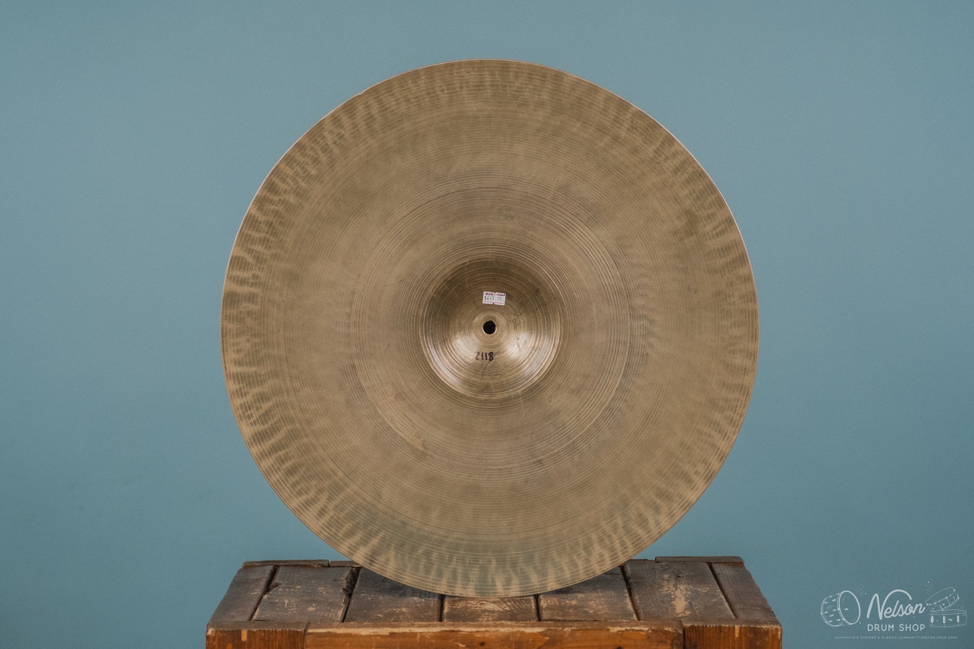 1950's A Zildjian Trans-Stamp Ride - 20"
